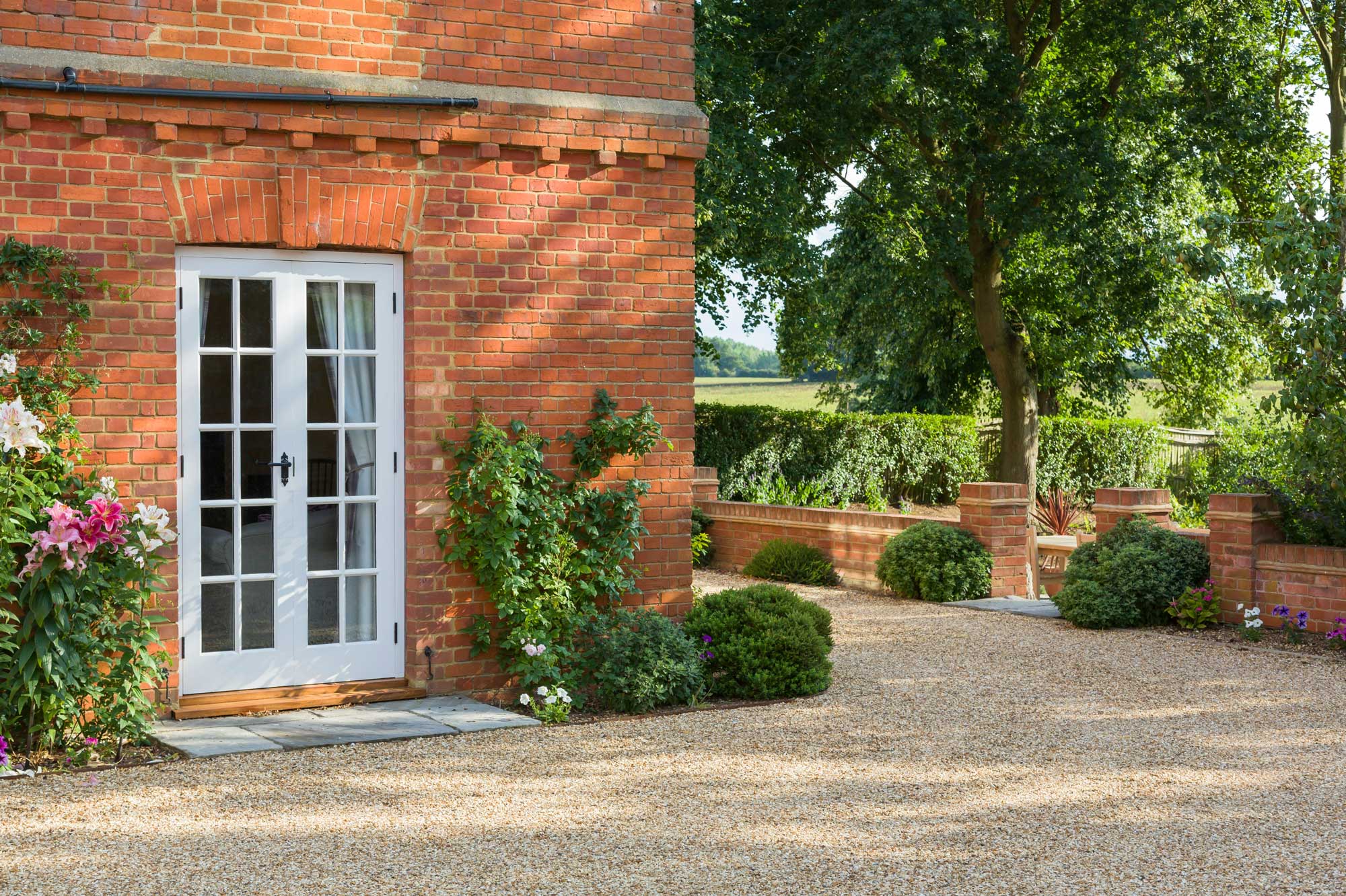 french doors on a house